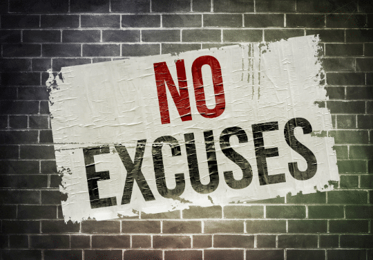 Handling sales excuses