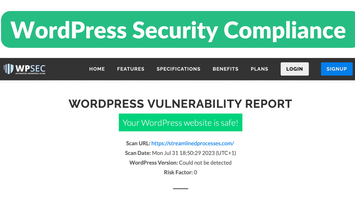 Security Compliance